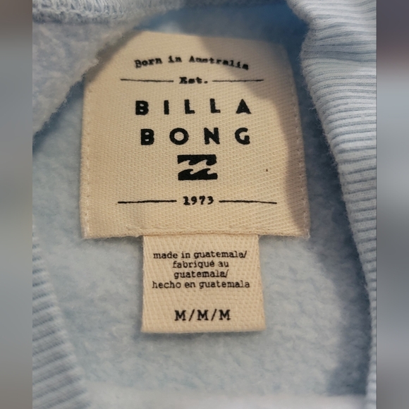 NWT Billabong Ride In Oversized Crewneck Sweatshirt M - Picture 9 of 10